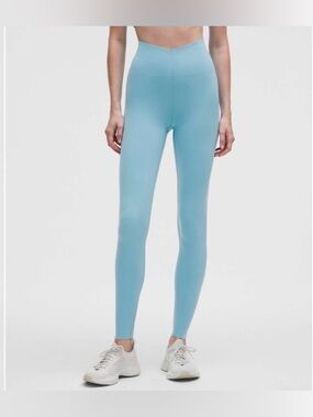 Lululemon Glow Up Super-High-Rise Tight 28" in Washed Blue